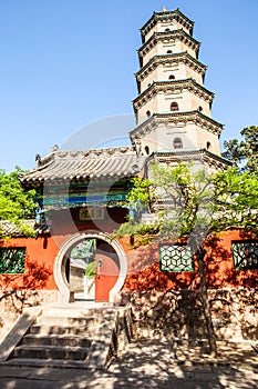 Ten party Temple(Shifang Temple) and Pagoda