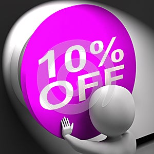 Ten Percent Off Pressed Shows 10 Markdown Sale photo