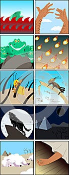 Ten Plagues From Passover