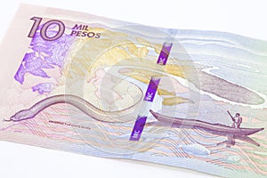 Ten Thousand Colombian Pesos Bill photo