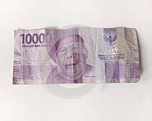 ten thousand Indonesian rupiah.