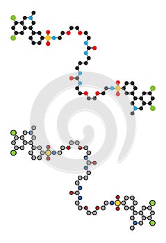 Tenapanor drug molecule