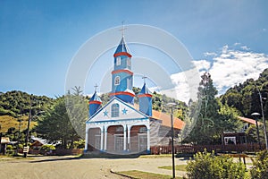 Tenaun Church - Tenaun, Chiloe Island, Chile photo