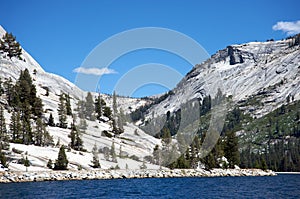 Tenaya Lake in Yosemite