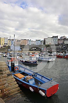 Tenby bay harbour carmarthen bay