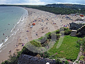 Tenby south beach