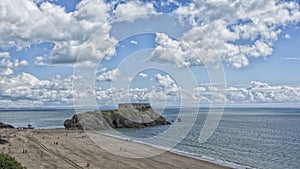 Tenby south beach Pembrokeshire South Wales