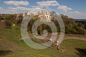 Tenczyn Castle - the ruins of a castle located in the Jura Krakowsko-CzÄ™stochowska, Poland