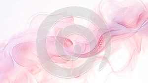 Tender abstract background of swirls of pastel pink dance