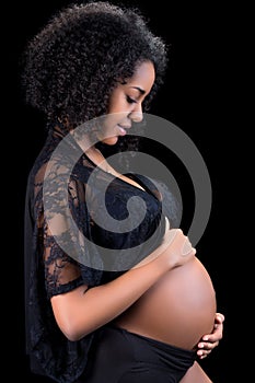 Tender pregnant woman