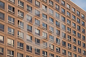 Tenement building facade - apartment block