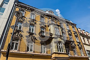 Tenement built in neo-baroque architectural style photo