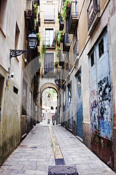 Tenement House in Barcelona.