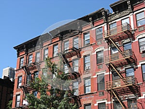 Tenement style apartments, New York City