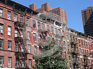 Tenement style apartments, New York City