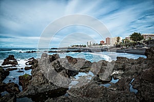 Tenerife, black beach