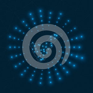 Tenerife digital map.