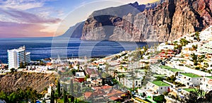 Tenerife holidays - beautiful Los Gigantes . Canary islands