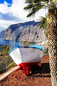 Tenerife holidays - beautiful Los Gigantes . Canary islands