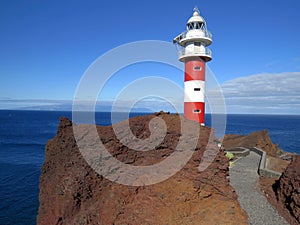 Tenerife lighthouse looking towards La Palma