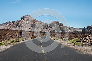 Tenerife road landscape