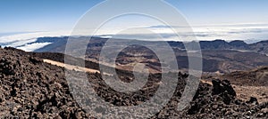 Tenerife, Spain: Teide National Park, landscape