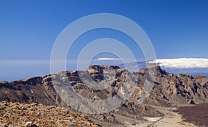 Tenerife, view over Canadas del Teide