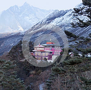 Tengboche Buddhist monastery in Sagarmatha, Nepal