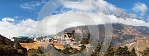 Tengboche Monastery Khumbu valley Nepal Himalayas