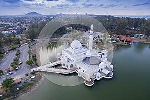 Tengku zaharah floating mosque photo