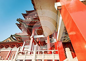 Tengwang Pavilion,Nanchang,t raditional, ancient Chinese architecture