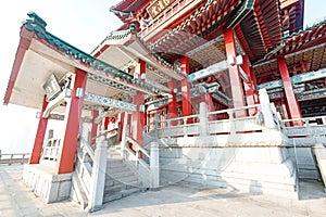 Tengwang Pavilion,Nanchang,t raditional, ancient Chinese architecture