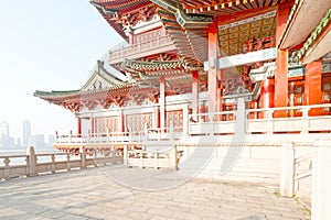 Tengwang Pavilion,Nanchang,t raditional, ancient Chinese architecture