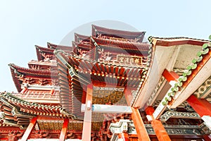 Tengwang Pavilion,Nanchang,t raditional, ancient Chinese architecture