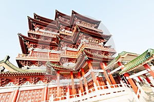 Tengwang Pavilion,Nanchang,t raditional, ancient Chinese architecture,