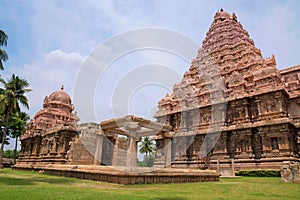 Tenkailasa shrine and Brihadisvara Temple, Gangaikondacholapuram, Tamil Nadu