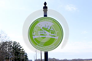 Tennessee Downtowns Sign