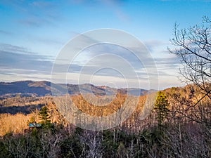 Tennessee Smokey Mountains Morning view