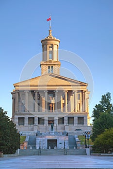Tennessee State Capitol building in Nashville