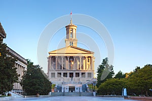 Tennessee State Capitol building in Nashville