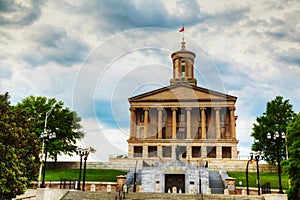 Tennessee State Capitol building in Nashville photo