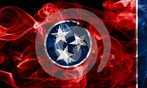 Tennessee state smoke flag, United States Of America