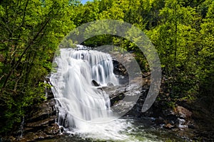 Tennesseeâ€™s Bald River Falls in Springtime