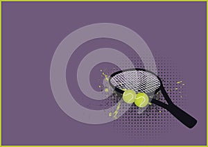 Tennis background photo