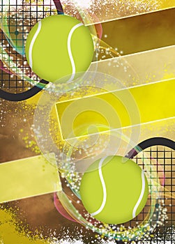 Tennis background photo