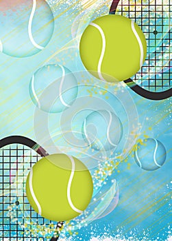 Tennis background