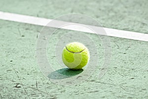 Tennis ball photo