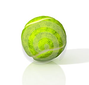 Tennis ball. 3D Illustration