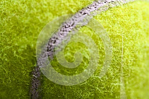 Tennis Ball Close up