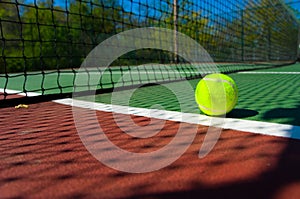 Tennis ball on Court